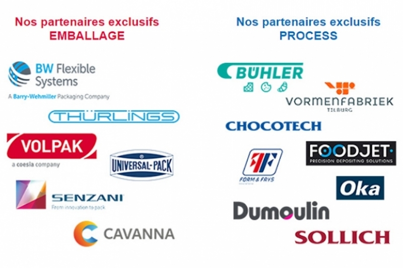 Nos partenaires exclusifs Emballage et Process